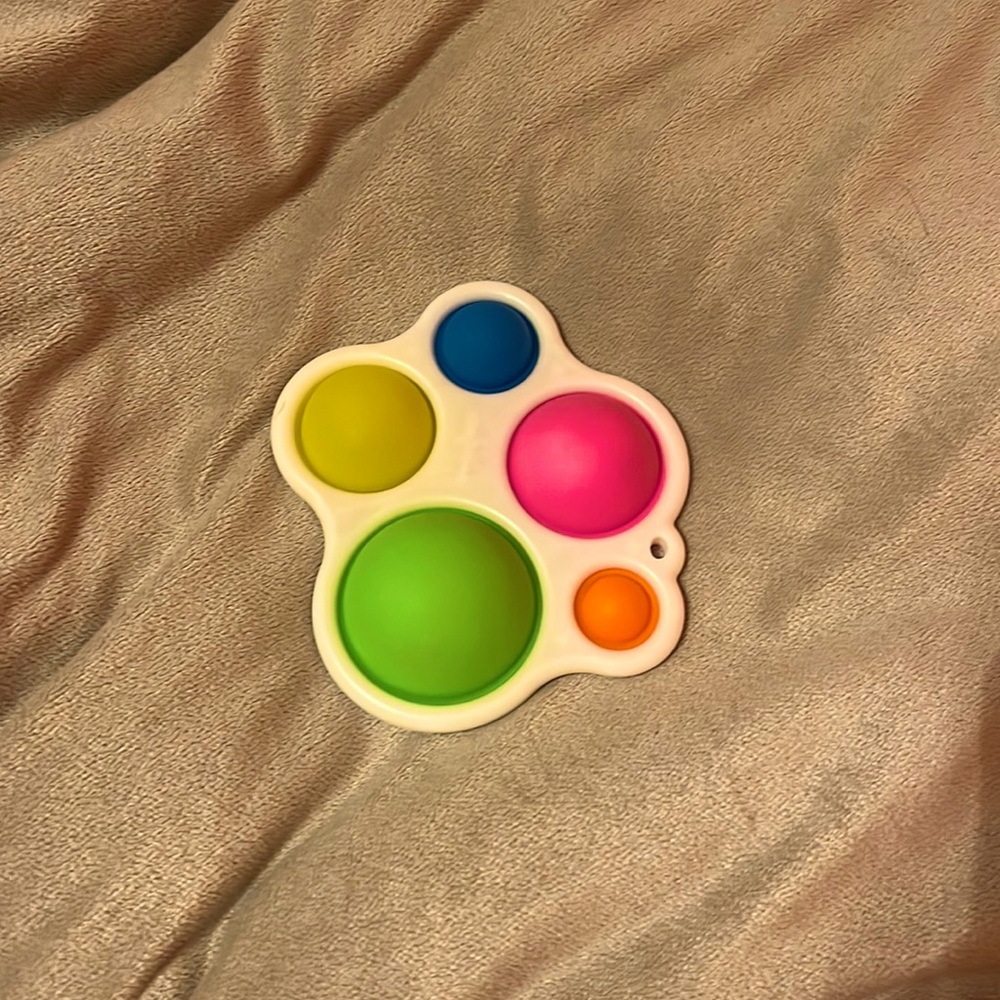 A dimple ( a fidget )